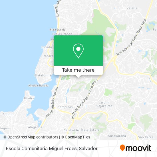 Escola Comunitária Miguel Froes map
