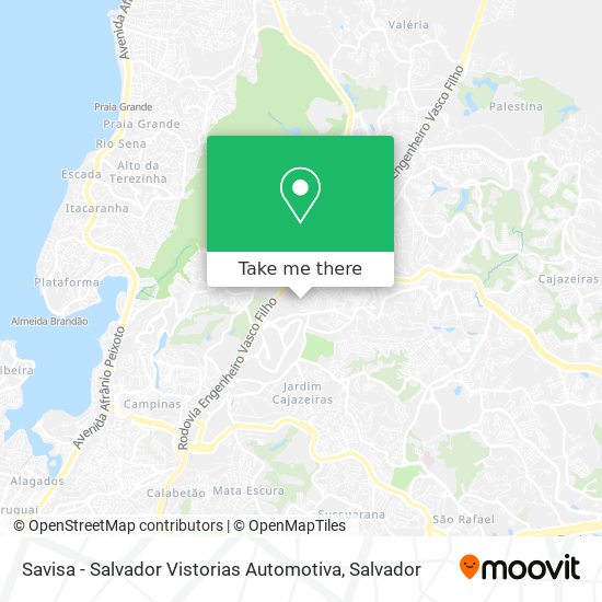 Savisa - Salvador Vistorias Automotiva map