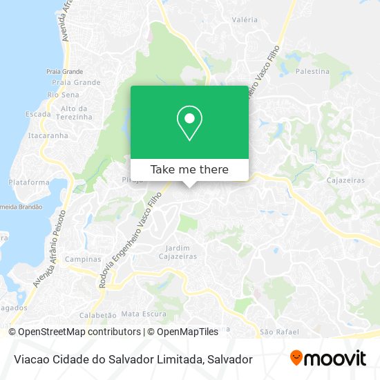 Viacao Cidade do Salvador Limitada map