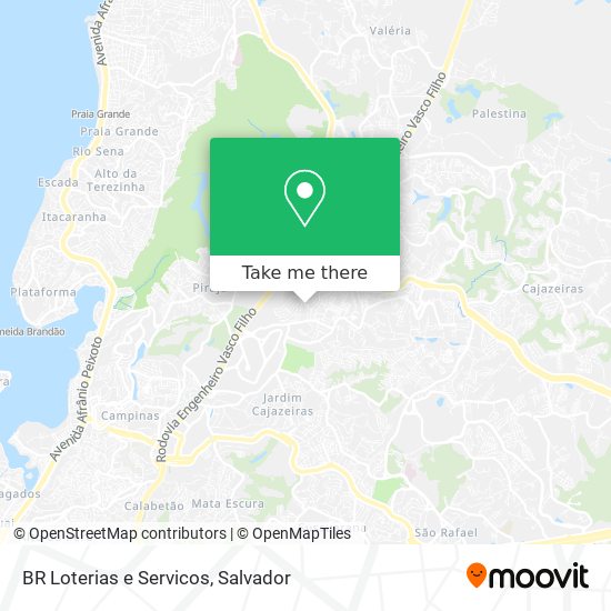 BR Loterias e Servicos map