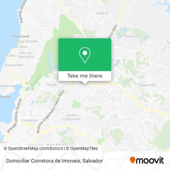 Domiciliar Corretora de Imoveis map