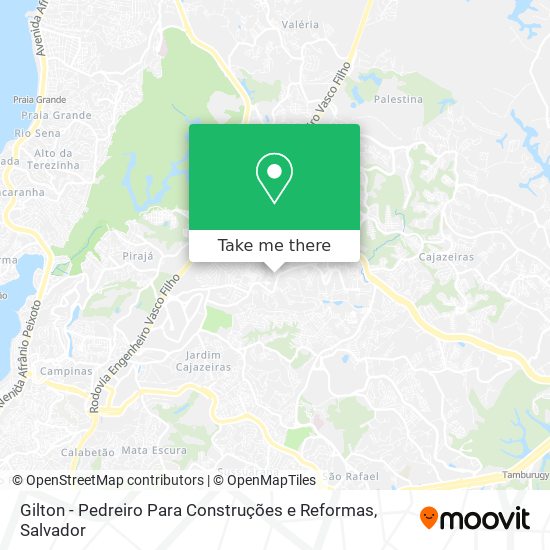 Gilton - Pedreiro Para Construções e Reformas map