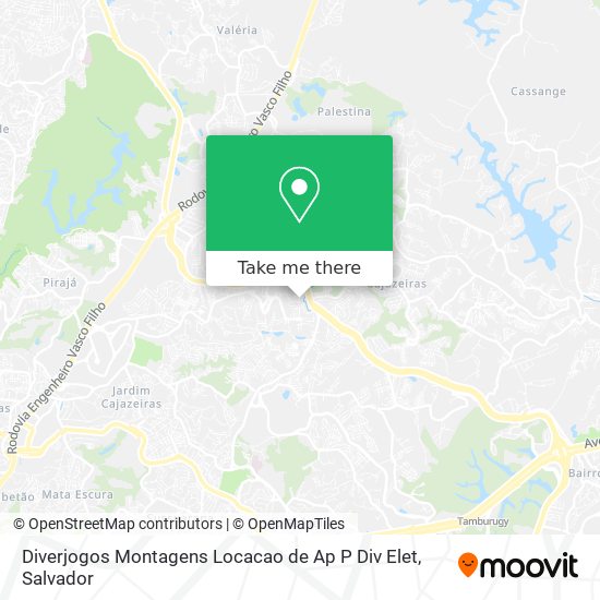 Mapa Diverjogos Montagens Locacao de Ap P Div Elet