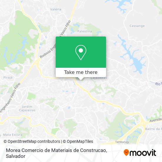 Morea Comercio de Materiais de Construcao map