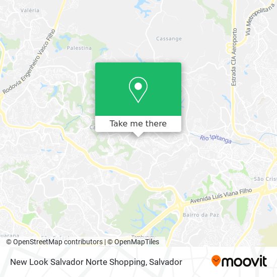 Mapa New Look Salvador Norte Shopping