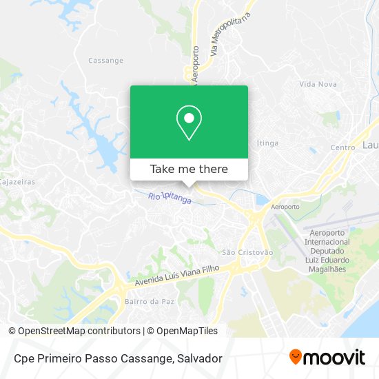 Cpe Primeiro Passo Cassange map