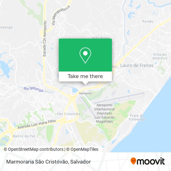 Marmoraria São Cristóvão map