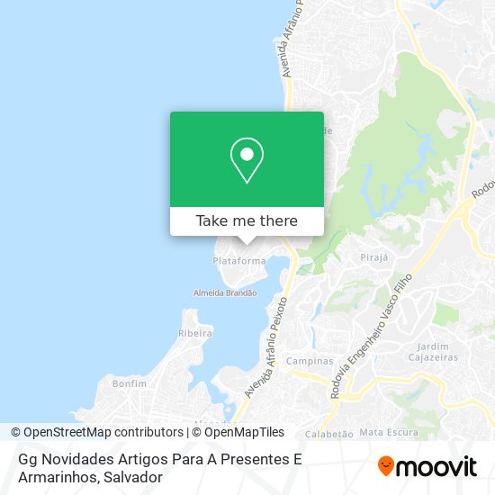 Mapa Gg Novidades Artigos Para A Presentes E Armarinhos