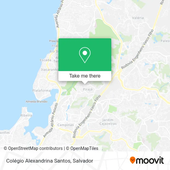 Colégio Alexandrina Santos map