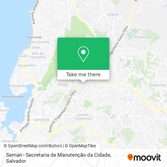 Seman - Secretaria de Manutenção da Cidade map