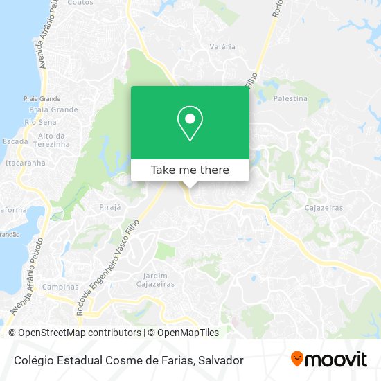 Colégio Estadual Cosme de Farias map
