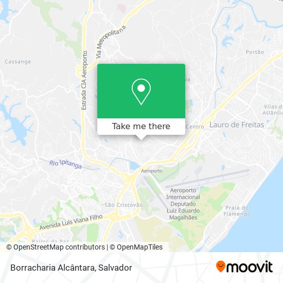 Borracharia Alcântara map