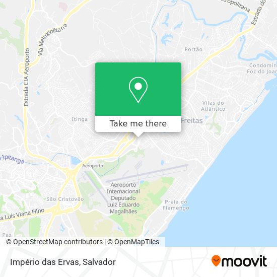 Império das Ervas map