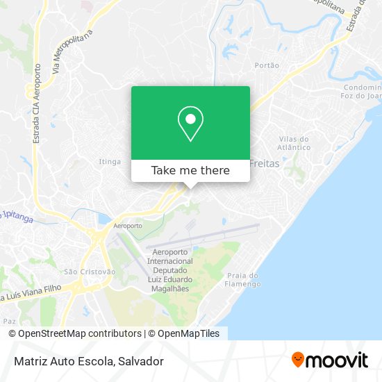 Mapa Matriz Auto Escola