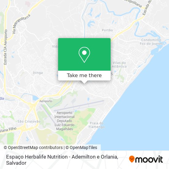 Espaço Herbalife Nutrition - Ademilton e Orlania map