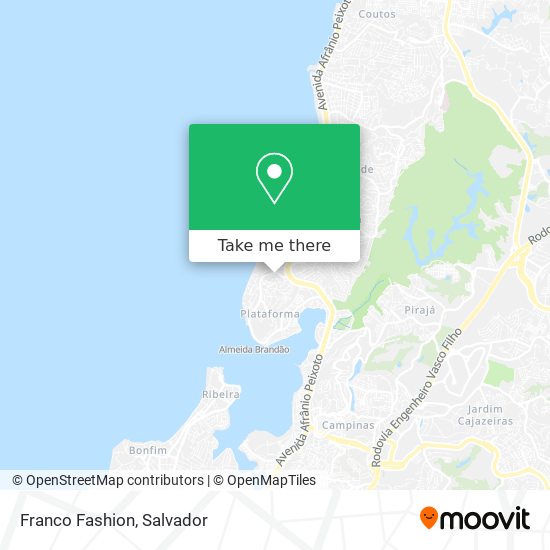 Franco Fashion map