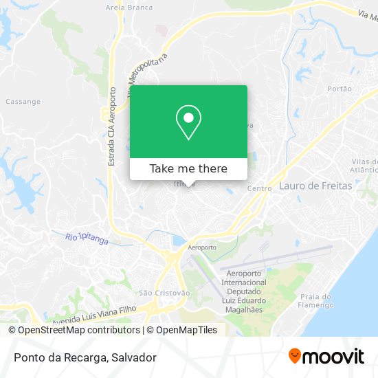 Ponto da Recarga map