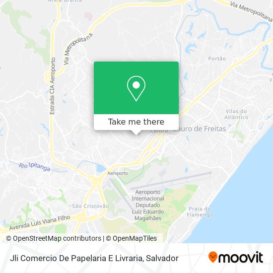 Jli Comercio De Papelaria E Livraria map