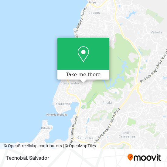 Tecnobal map