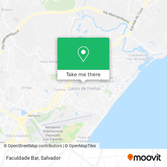 Faculdade Bar map