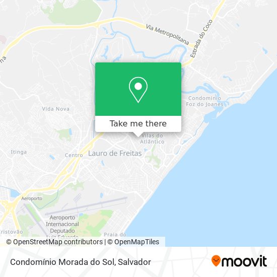 Condomínio Morada do Sol map
