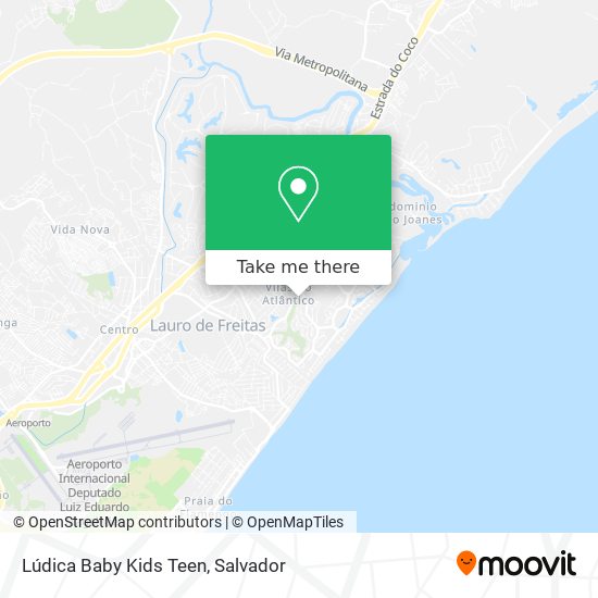 Lúdica Baby Kids Teen map