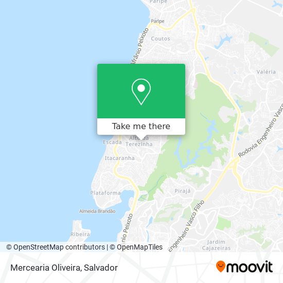 Mapa Mercearia Oliveira