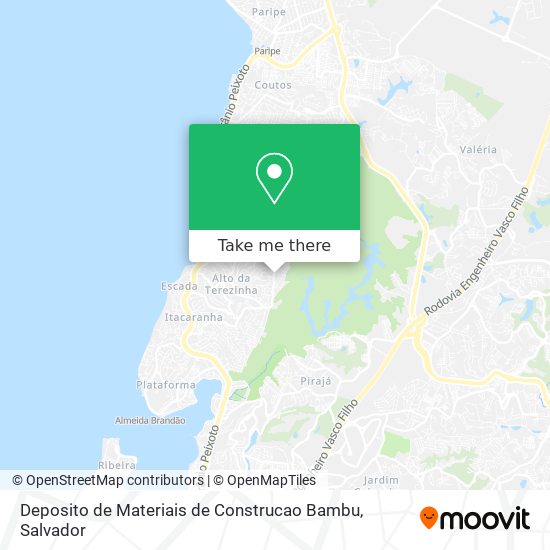 Deposito de Materiais de Construcao Bambu map