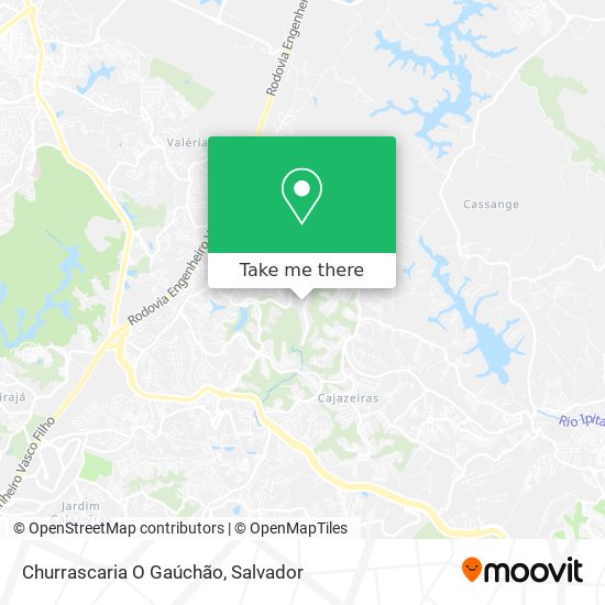 Churrascaria O Gaúchão map