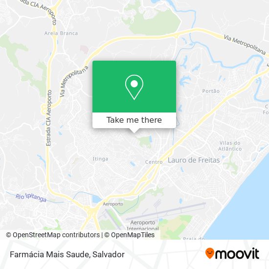 Mapa Farmácia Mais Saude