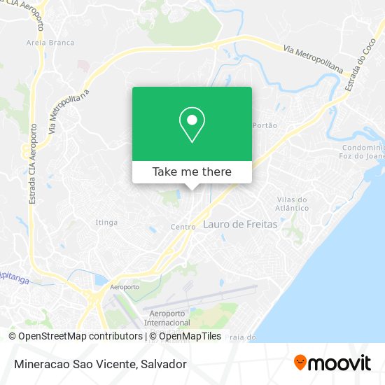 Mineracao Sao Vicente map