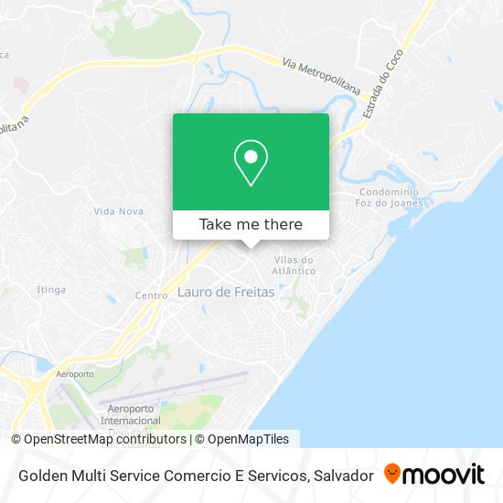 Golden Multi Service Comercio E Servicos map