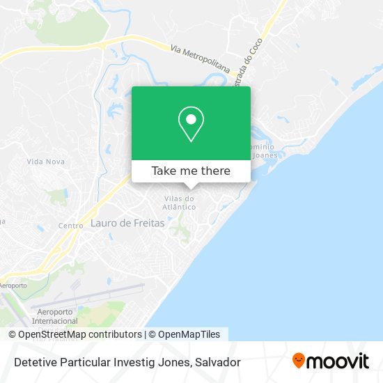 Detetive Particular Investig Jones map
