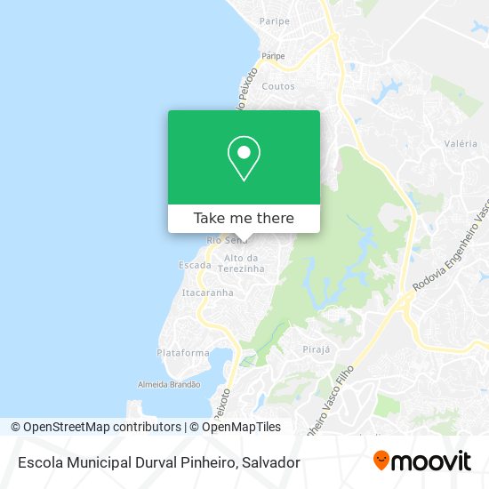 Escola Municipal Durval Pinheiro map