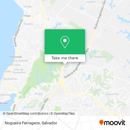 Nogueira Ferragens map