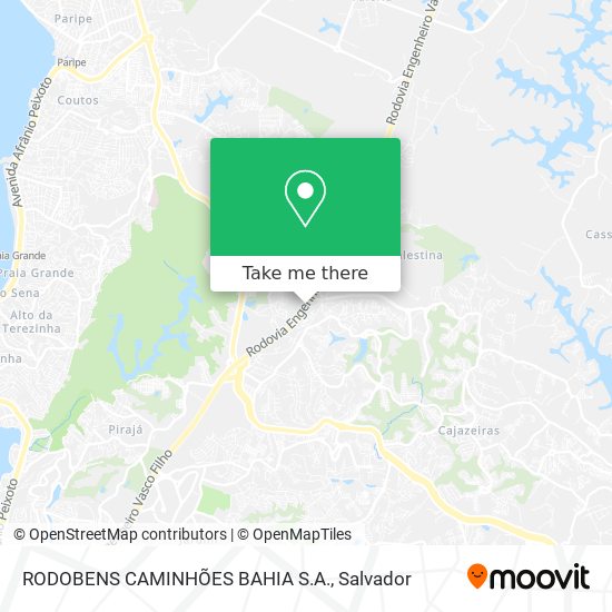 RODOBENS CAMINHÕES BAHIA S.A. map