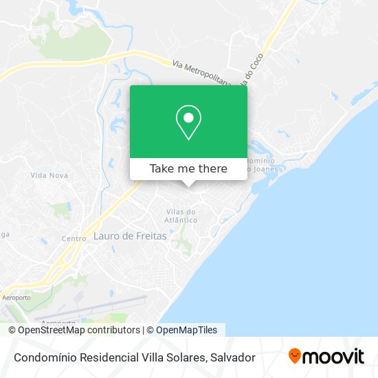 Condomínio Residencial Villa Solares map