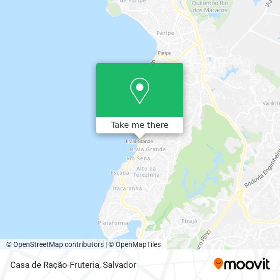 Casa de Ração-Fruteria map