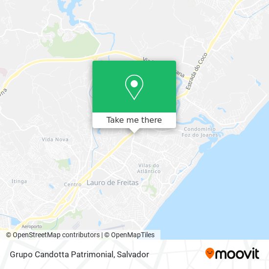 Grupo Candotta Patrimonial map