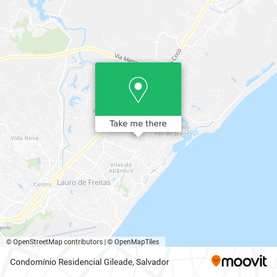 Condomínio Residencial Gileade map