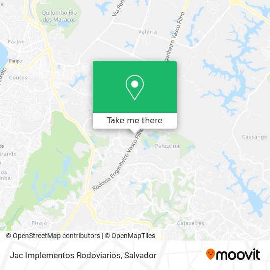Jac Implementos Rodoviarios map