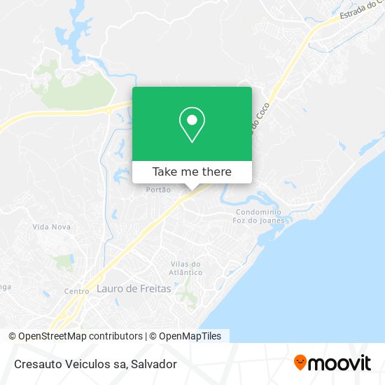 Cresauto Veiculos sa map