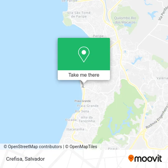 Crefisa map