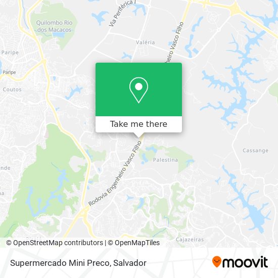 Supermercado Mini Preco map