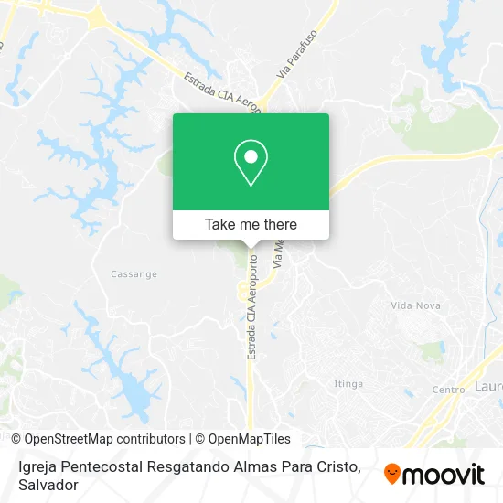 Igreja Pentecostal Resgatando Almas Para Cristo map