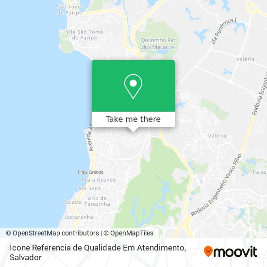 Icone Referencia de Qualidade Em Atendimento map