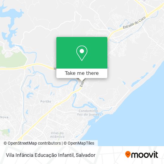 Vila Infância Educação Infantil map