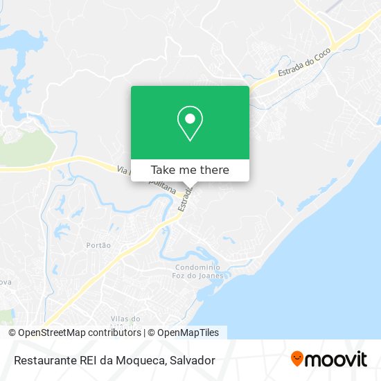 Restaurante REI da Moqueca map