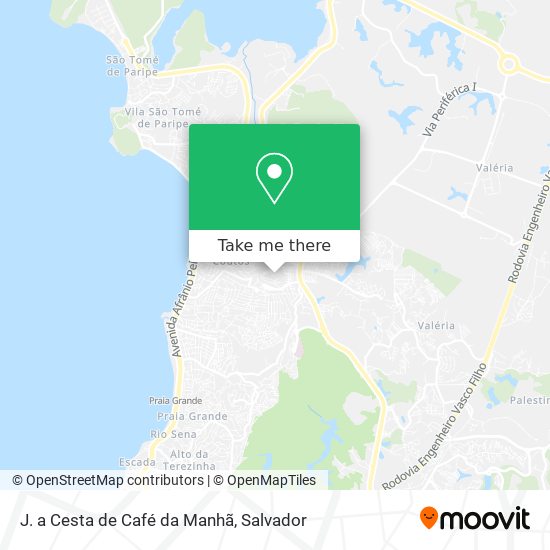 J. a Cesta de Café da Manhã map