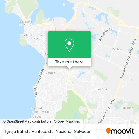 Igreja Batista Pentecostal Nacional map